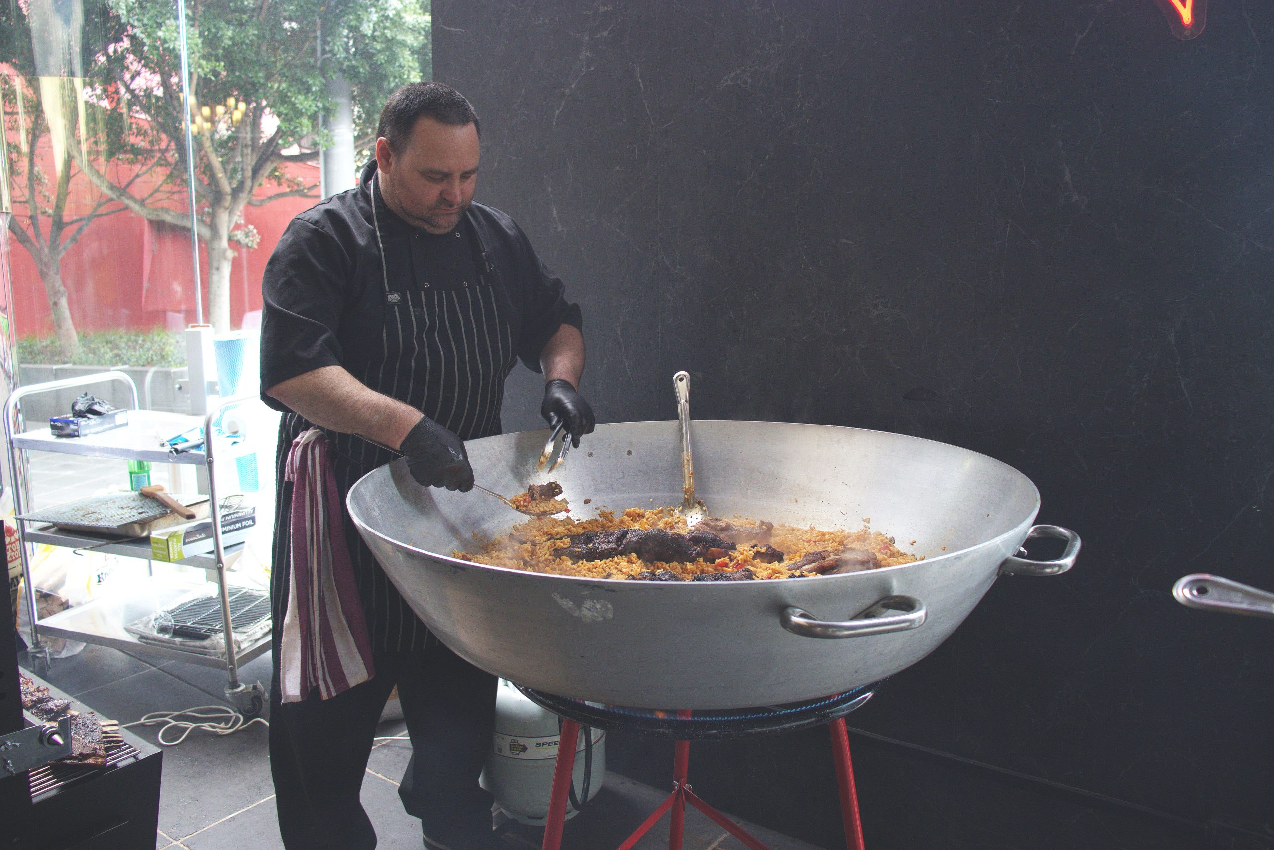 Paella Station